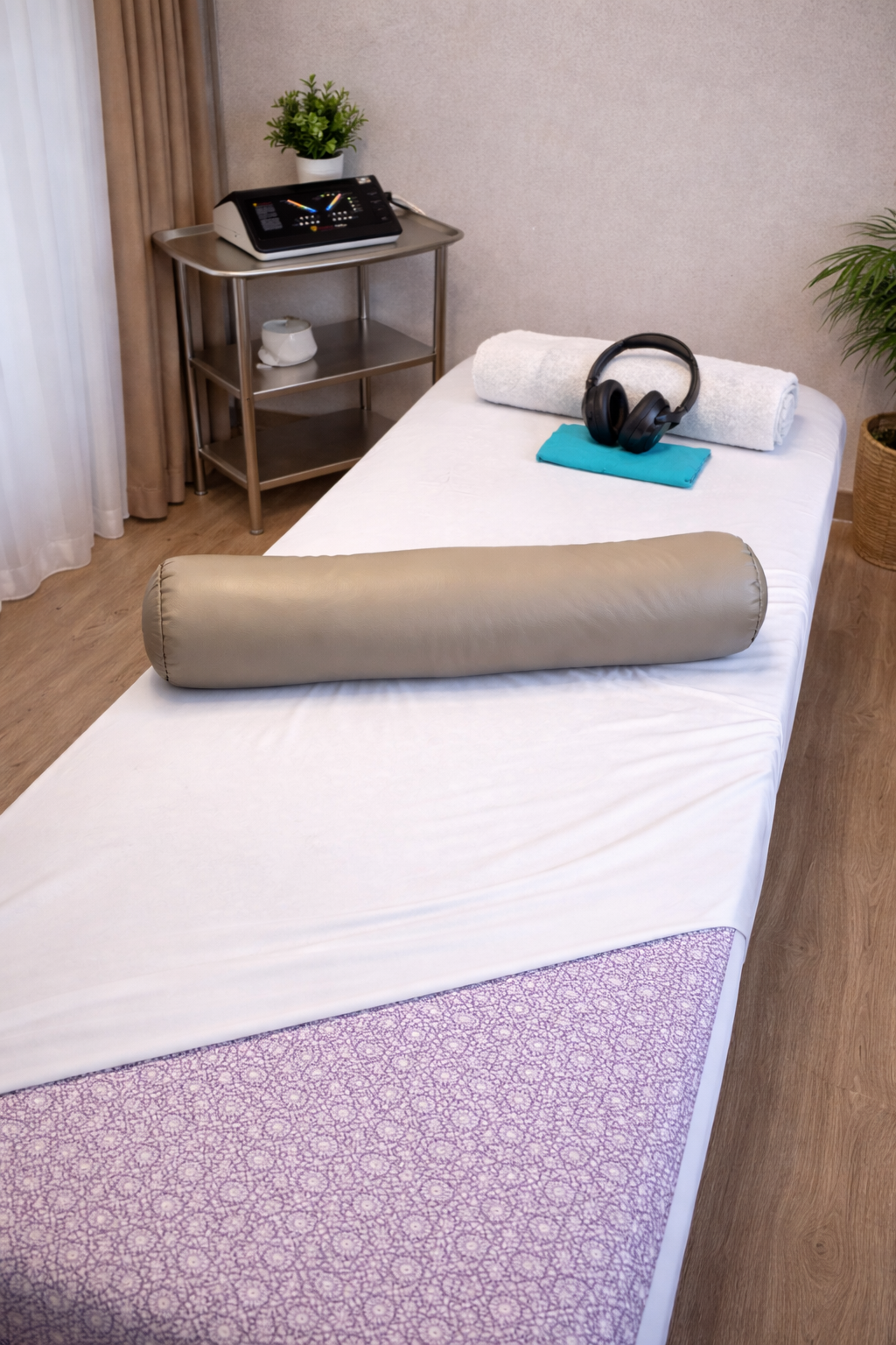 BioMat infrared therapy mat — amethyst crystal healing surface for deep relaxation